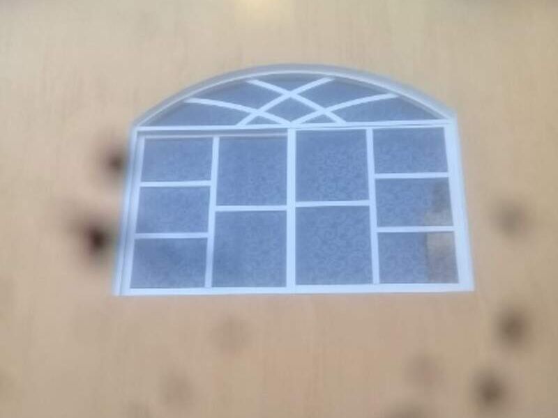 Ventana aluminio blanco México