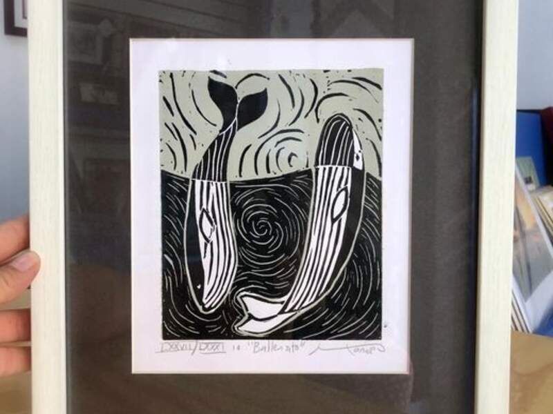 Cuadro Decorativo Ballenas Colima