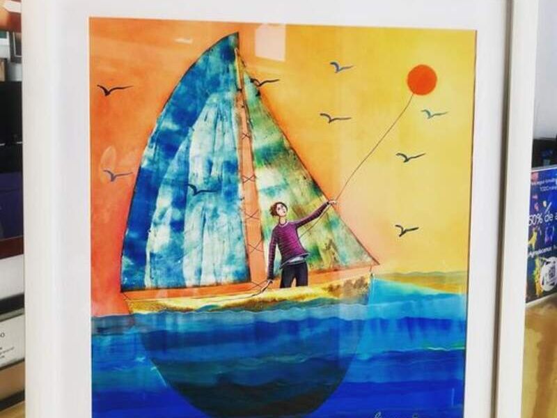 Cuadro Decorativo Velero Colima