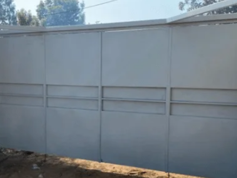 Portón Blanco México 