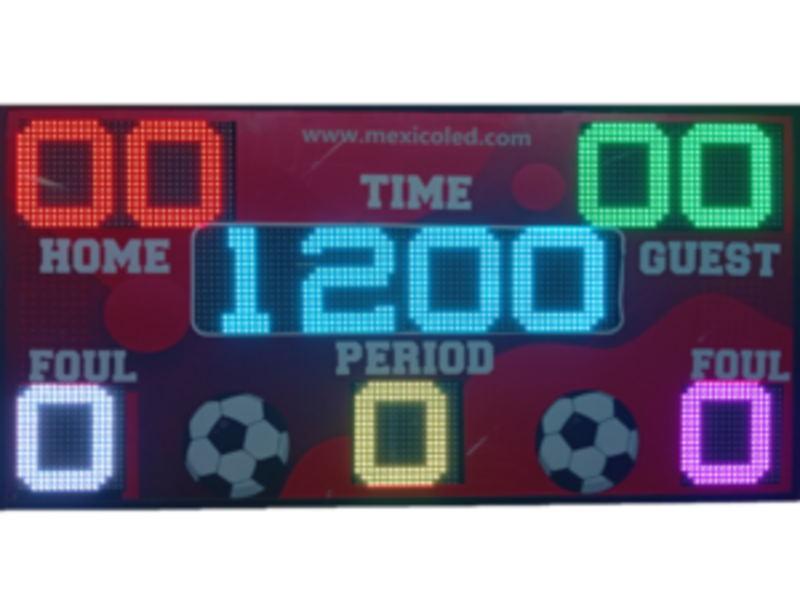 Led Marcador Fut7 México