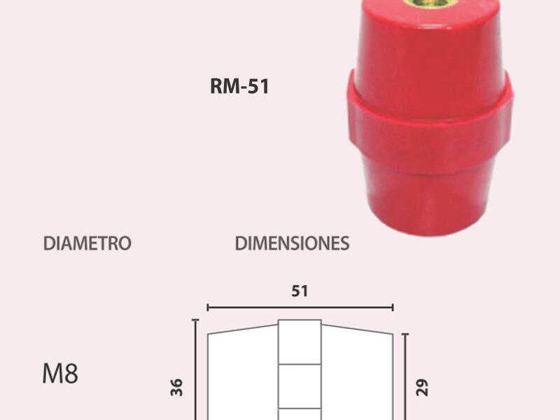 AISLANTE BARRIL RM51 MÉXICO