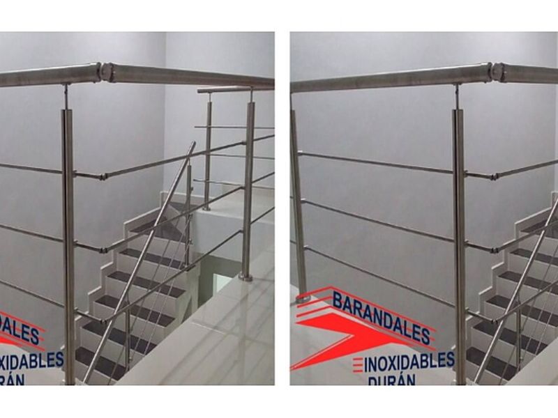 Barandal 1/2 en acero inoxidable méxico