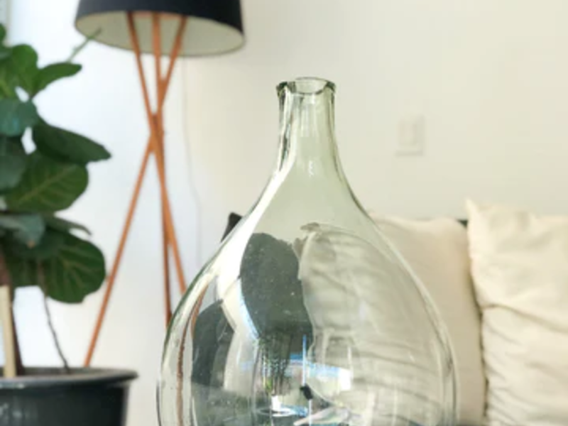 Florero Gota de Vidrio Soplado México