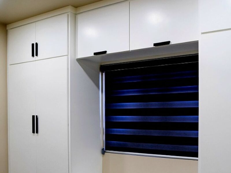 Mueble blanco TV Mexico