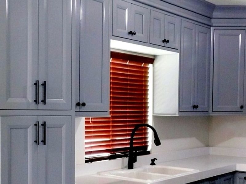 Mueble cocina gris Mexico