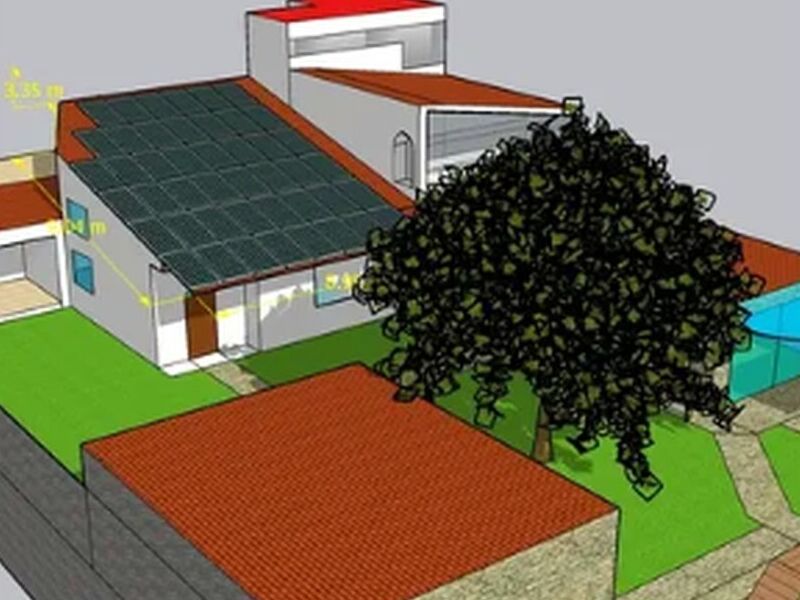 Diseño estructural renderizado México