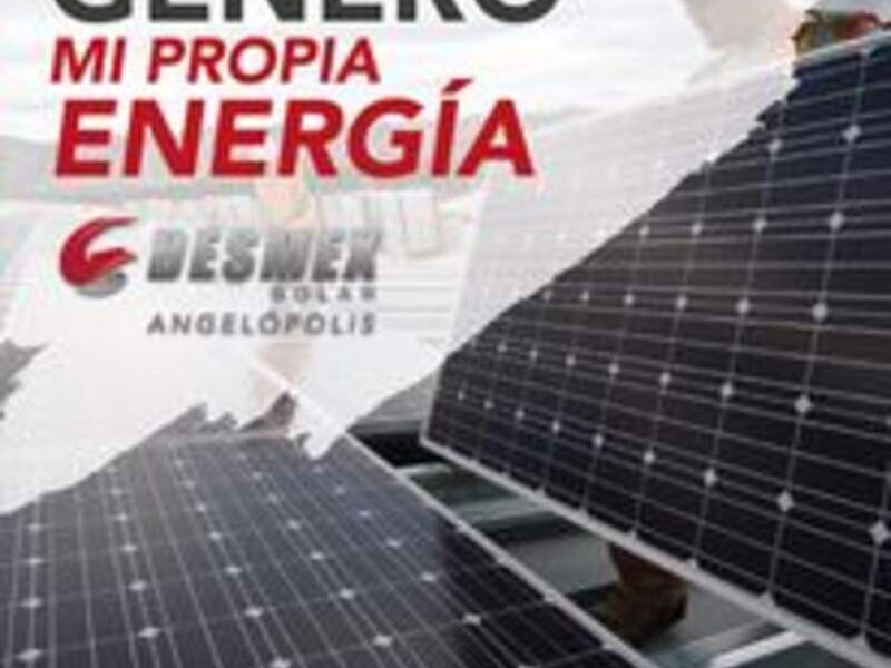 Paneles solares Puebla México 