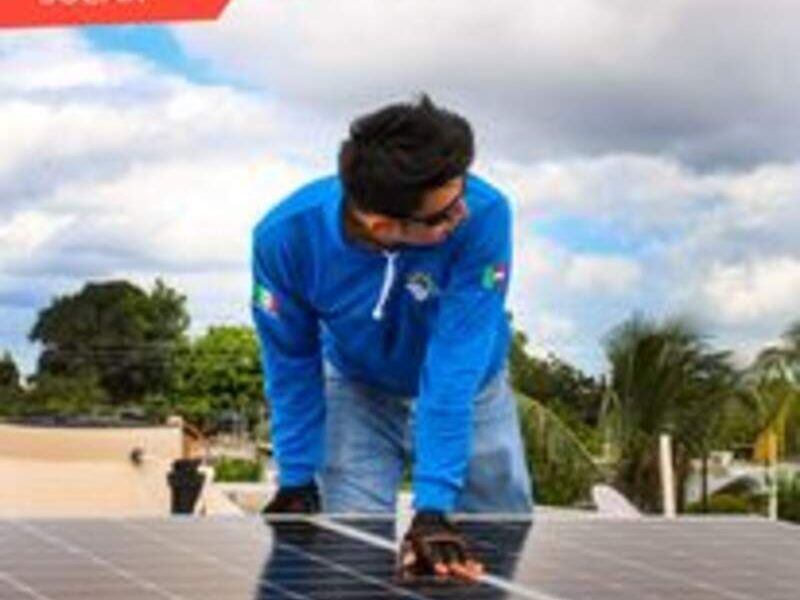 Paneles solares en Mérida México 