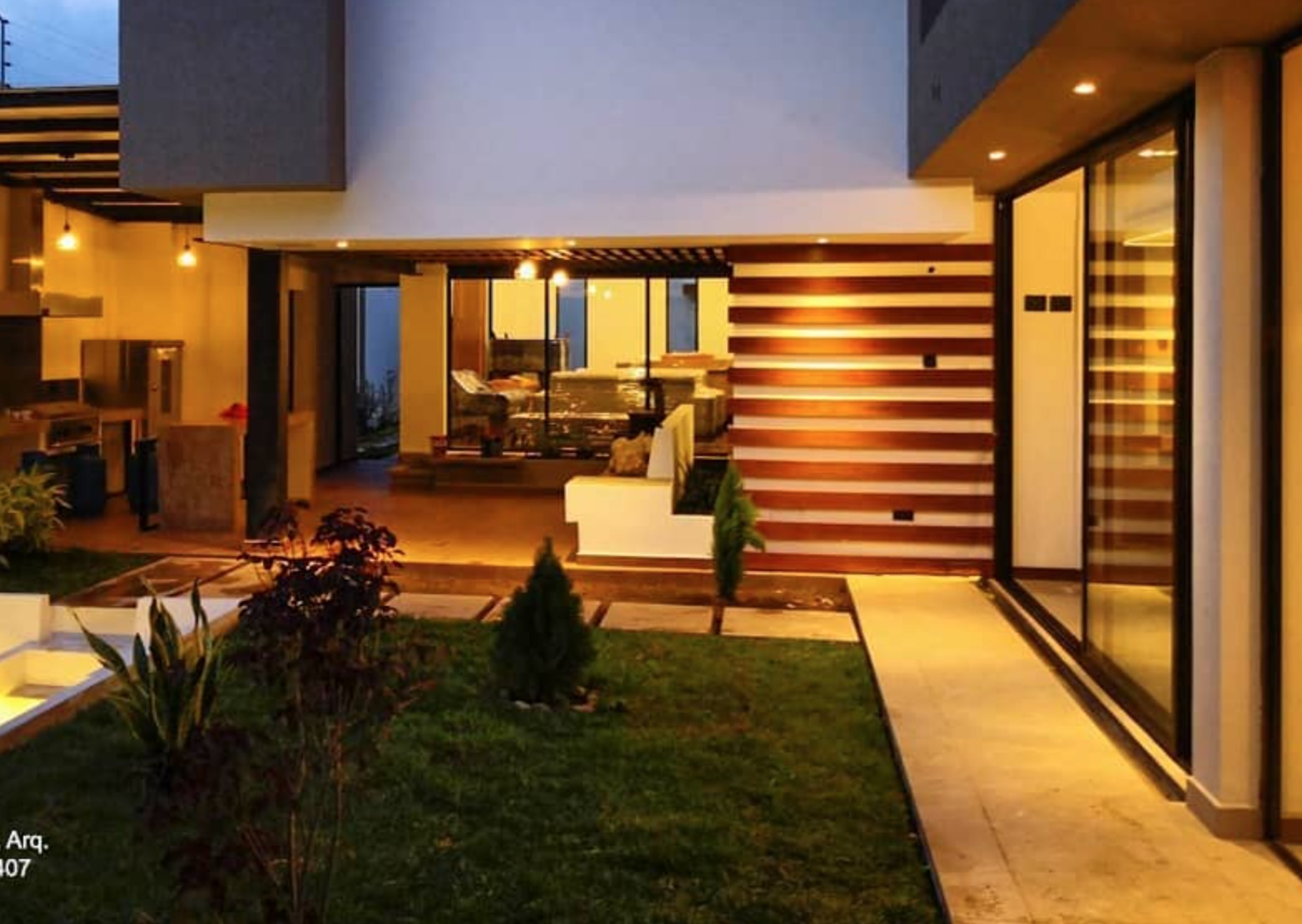 Diseño patio exterior México 