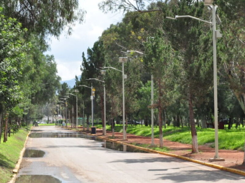 Làmparas solares en San Luis Potosí 