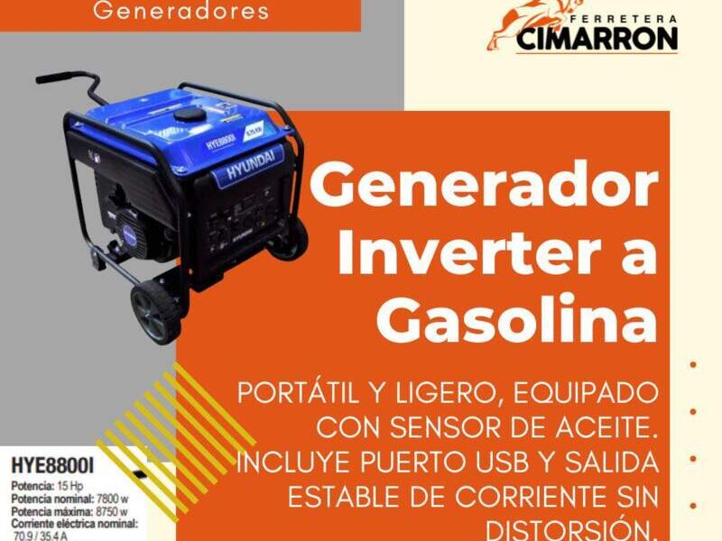 Generador inverter gasolina México 