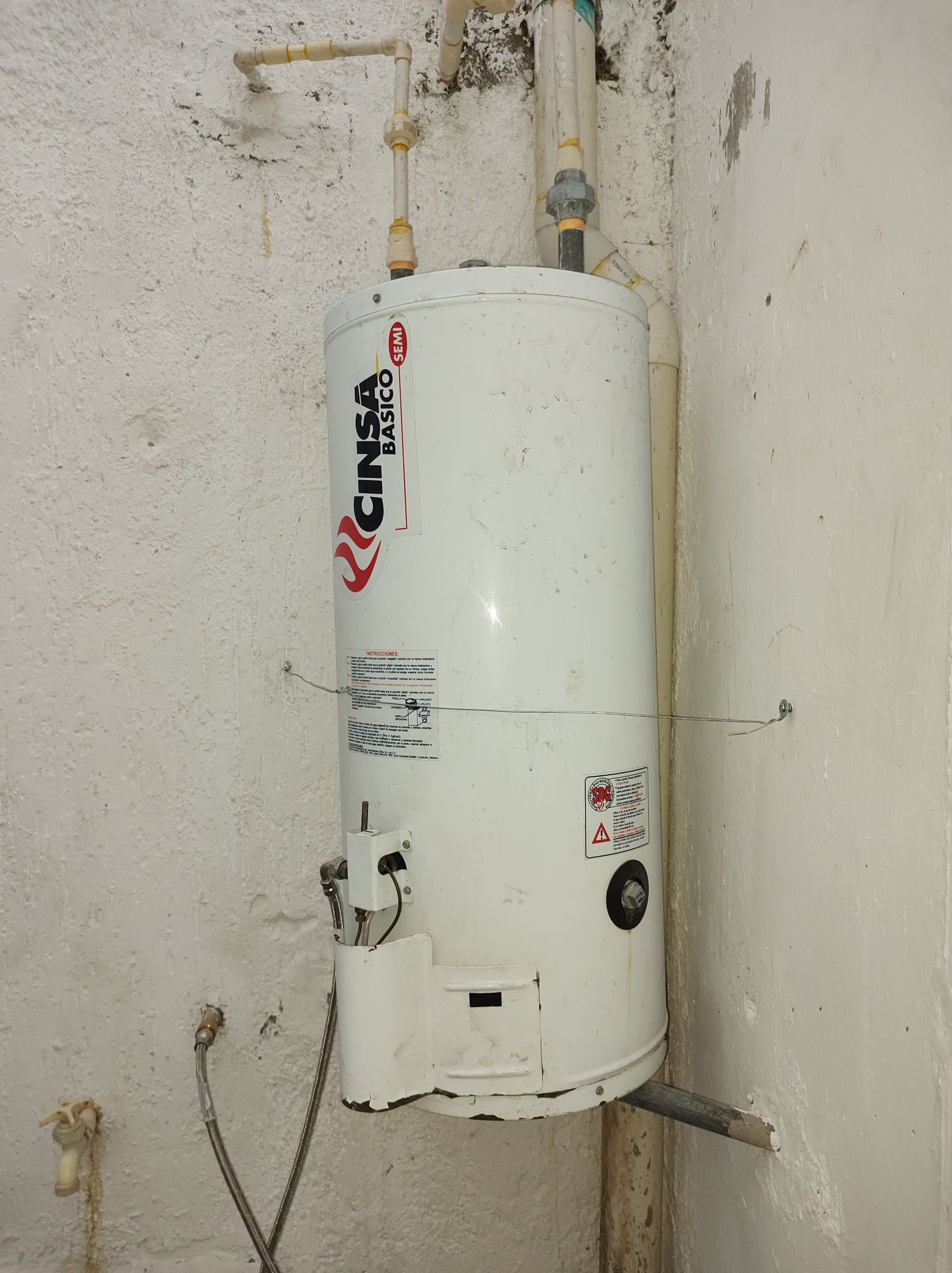Instalación de termotanque México