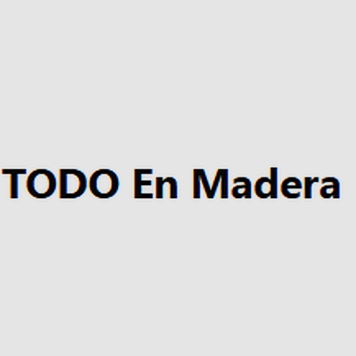 TODO En Madera Servicio local · $ · 14 seguidores