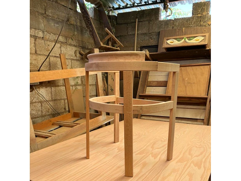 Silla de madera con diseño moderno México Carpinteria Arteimadera	