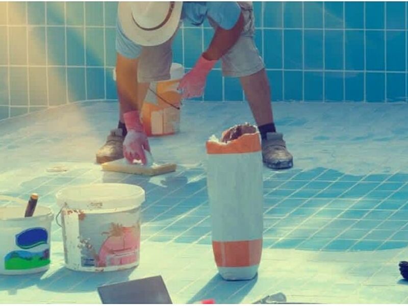 Empaste piscina mantenimiento