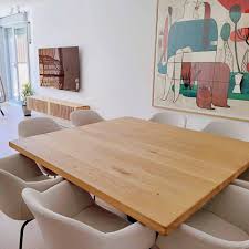 Mesa Comedor de Madera Muebles América Zamora México