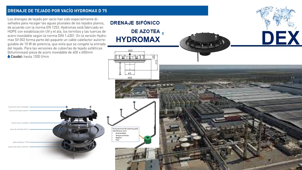 Drenaje Sifónico HYDROMAX