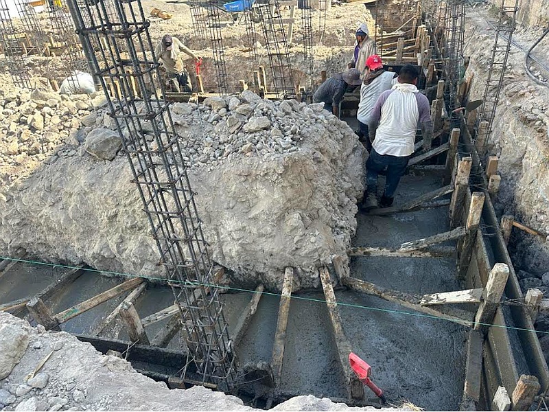 Instalación de columnas México