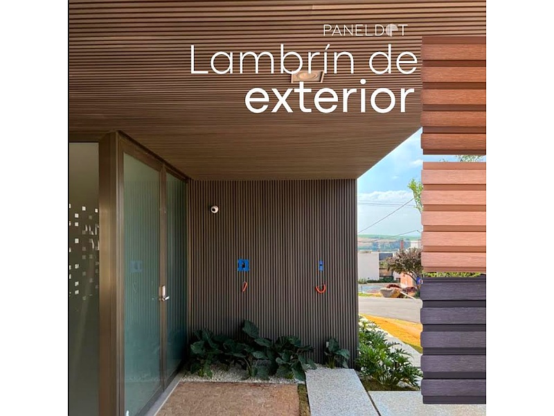 Panel WPC para Exterior (Lambrin) 