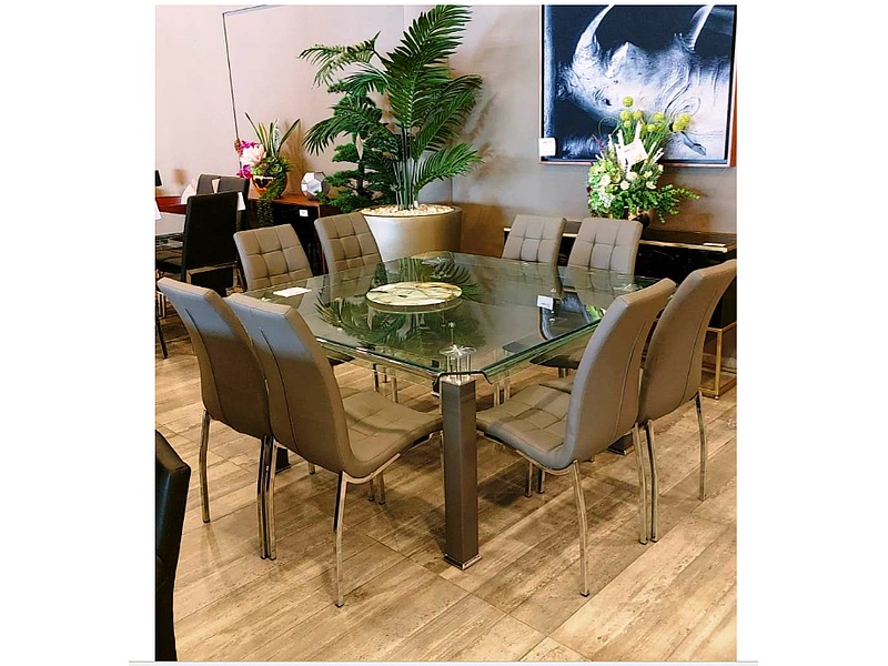 Comedor Cristal 8 Sillas
