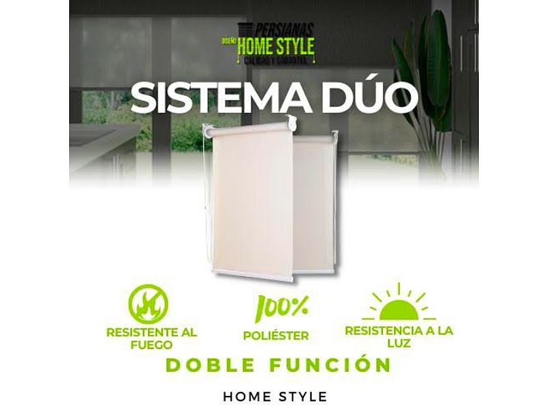 Persiana Sistema Duo México