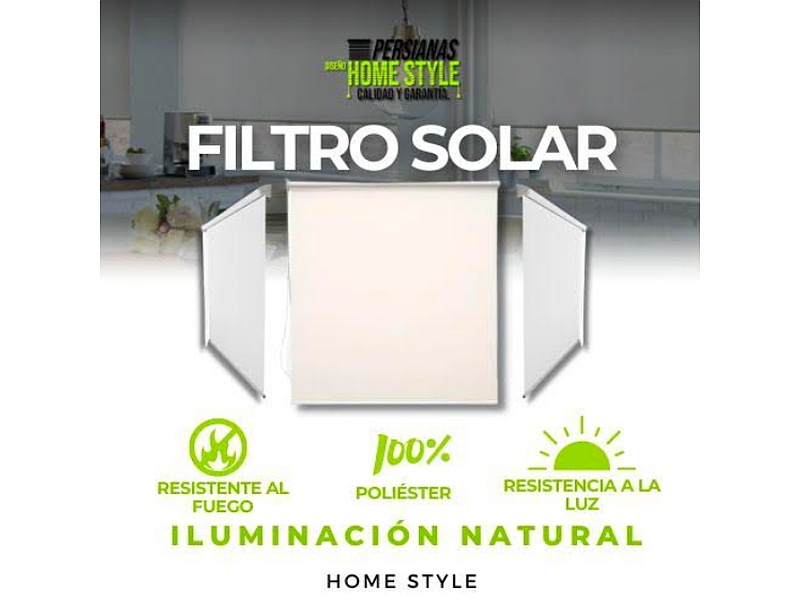 Persiana Filtro Solar México