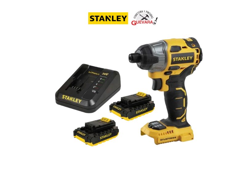 ATORNILLADOR SBI20S2K DE IMPACTO 20V *STANLEY*