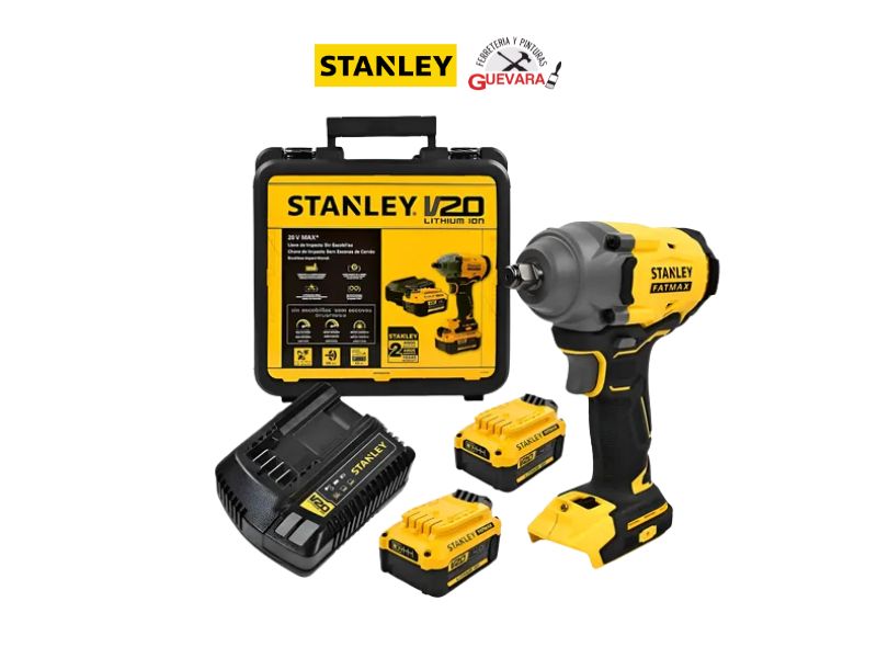 LLAVE DE IMPACTO 20V SBW920M2K-B3 *STANLEY*