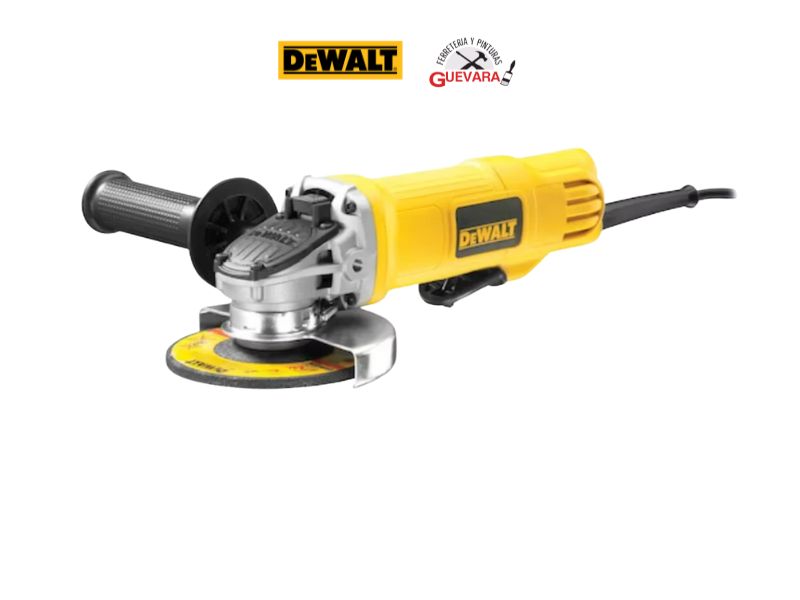 MINI ESMERIL DWE4120-B3 ANGULAR 4 1/2" 900W  *DEWALT*