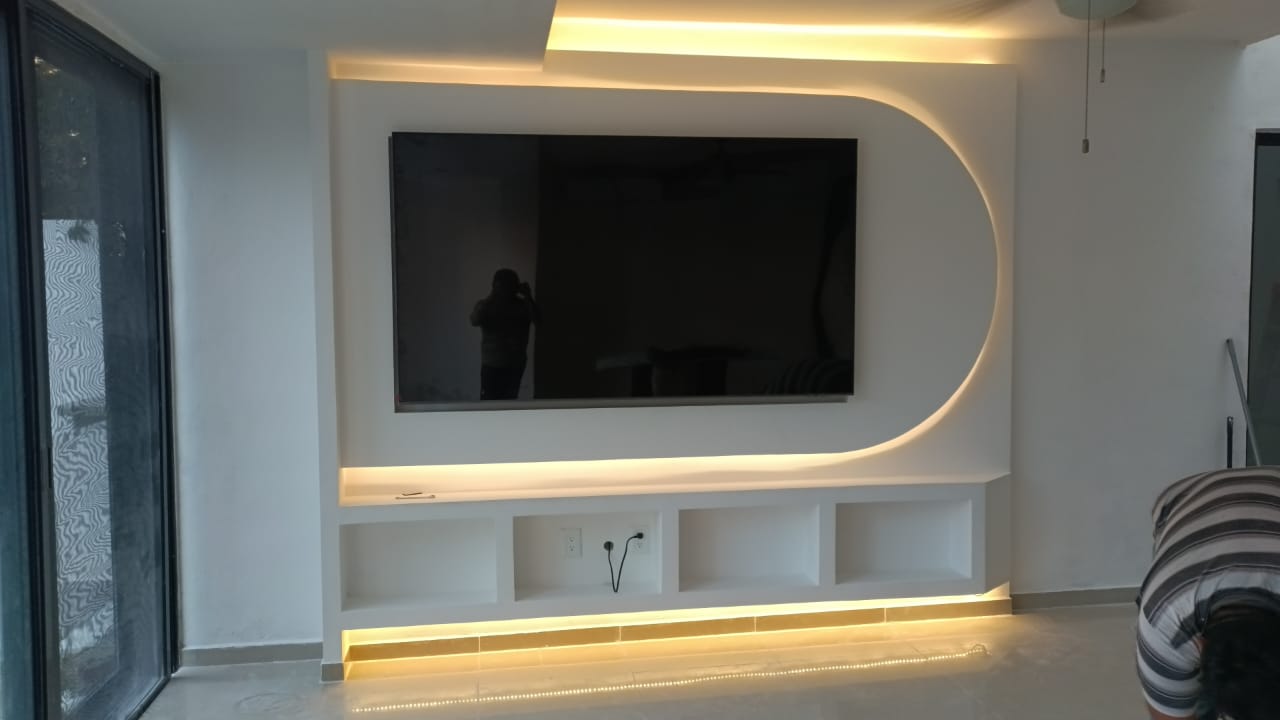 Fabricacion de diseños con iluminacion