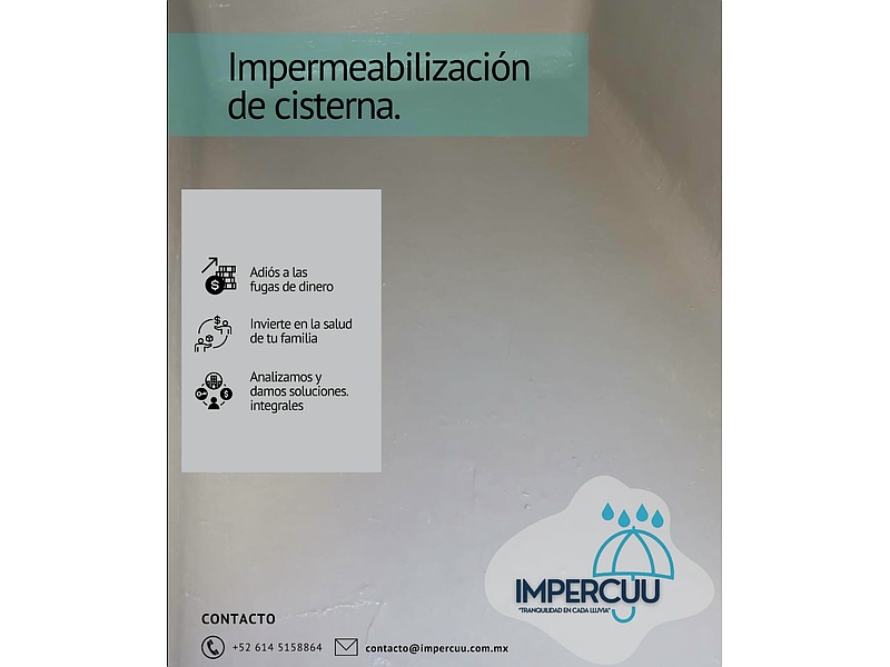Impermeabilización de Cisternas