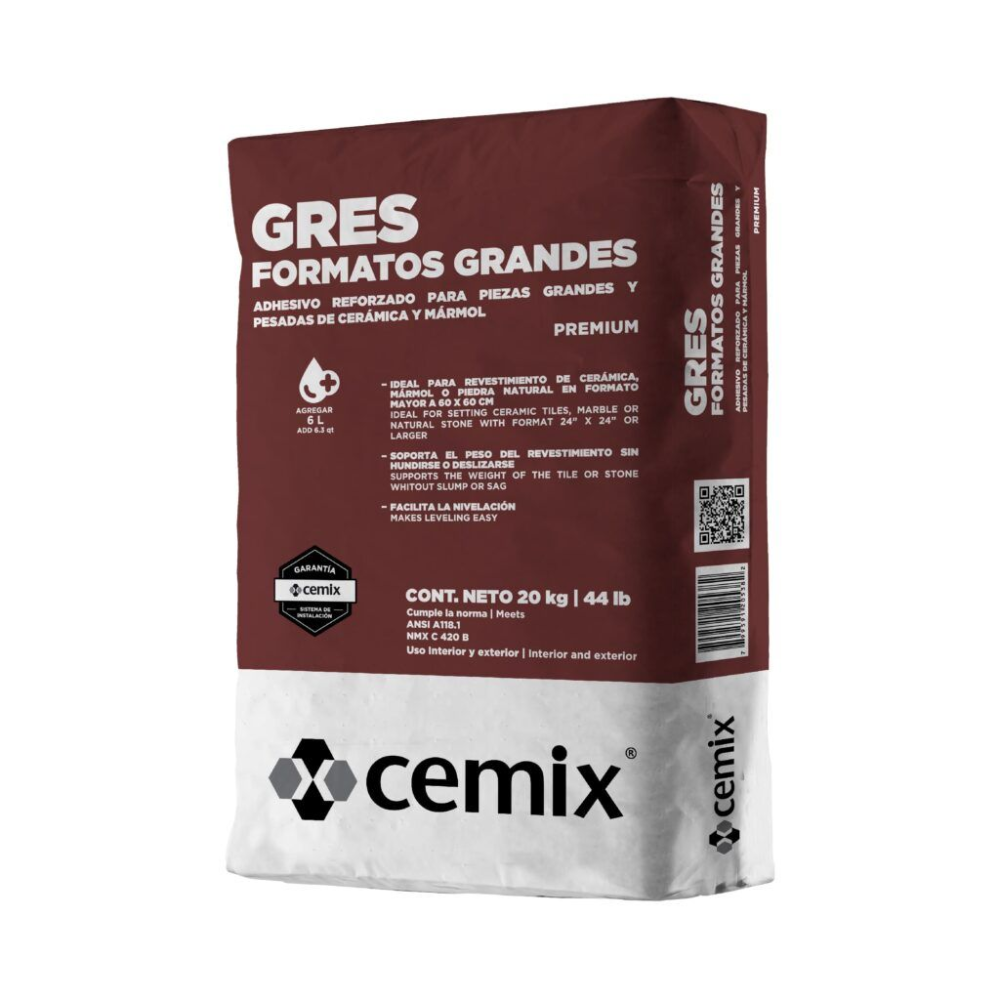 GRES formatos grandes
