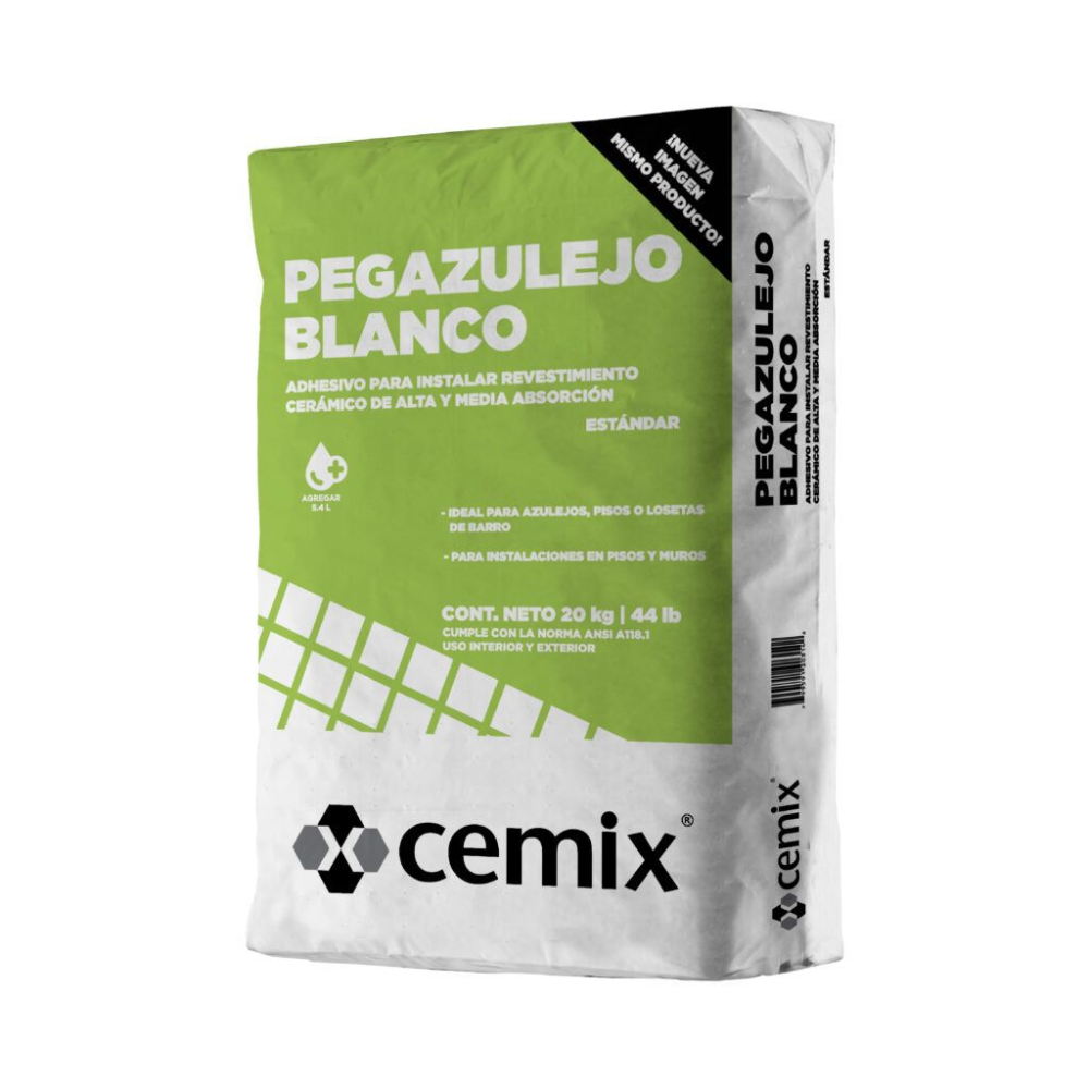 Pegazulejo Blanco y Gris