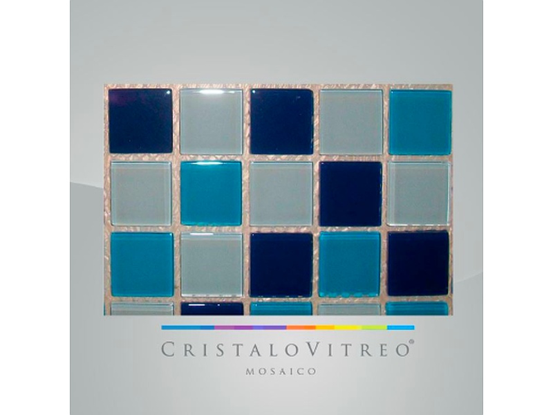 MOSAICO CRISTALO VITREO MEZCLAS AZULES 2.5X2.5 (MT2)