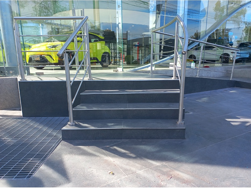 Barandal de acero inoxidable