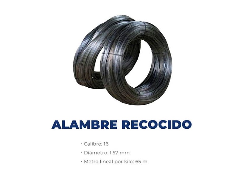 Alambre recocido