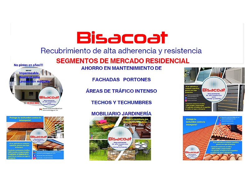 Recubrimiento Bisacoat Residencial