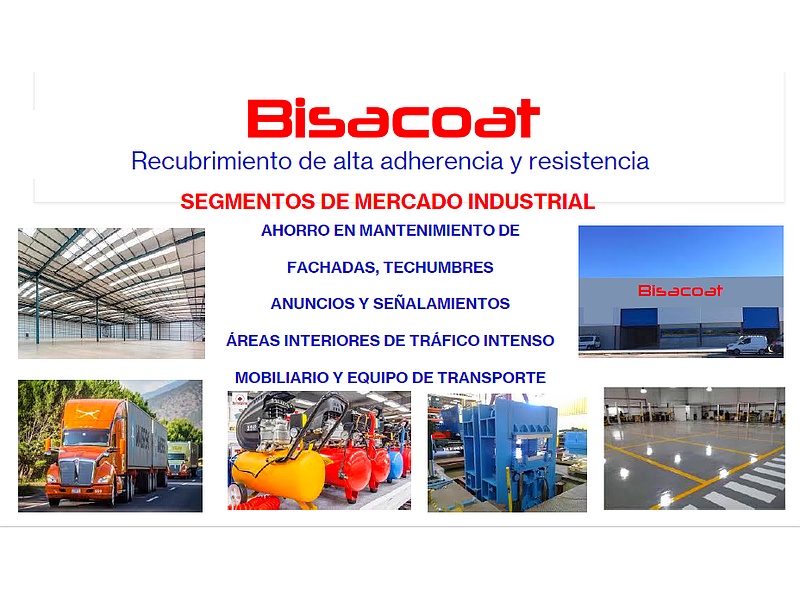 Recubrimiento Industrial Bisacoat