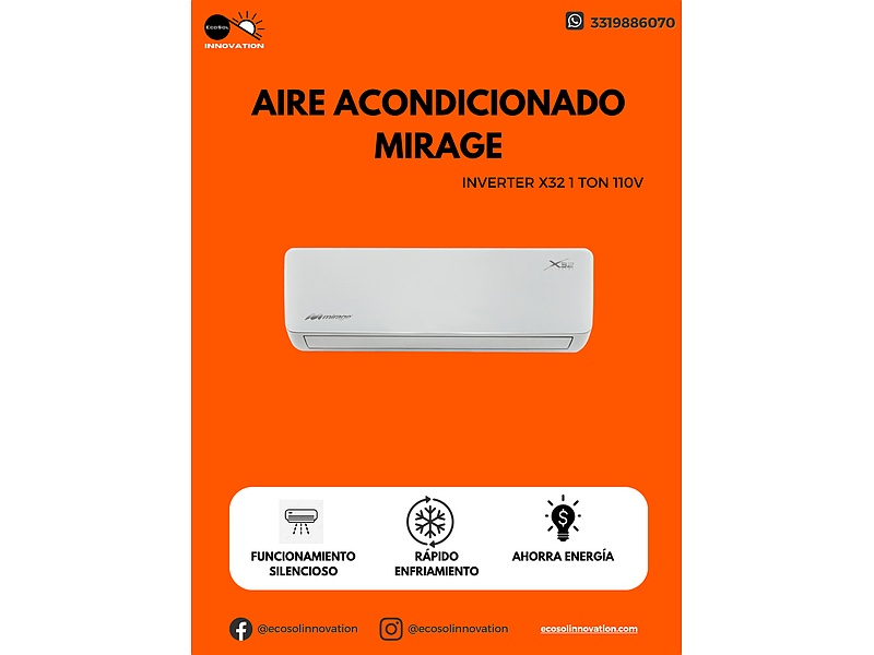 Aire Acondicionado Mirage Inventer