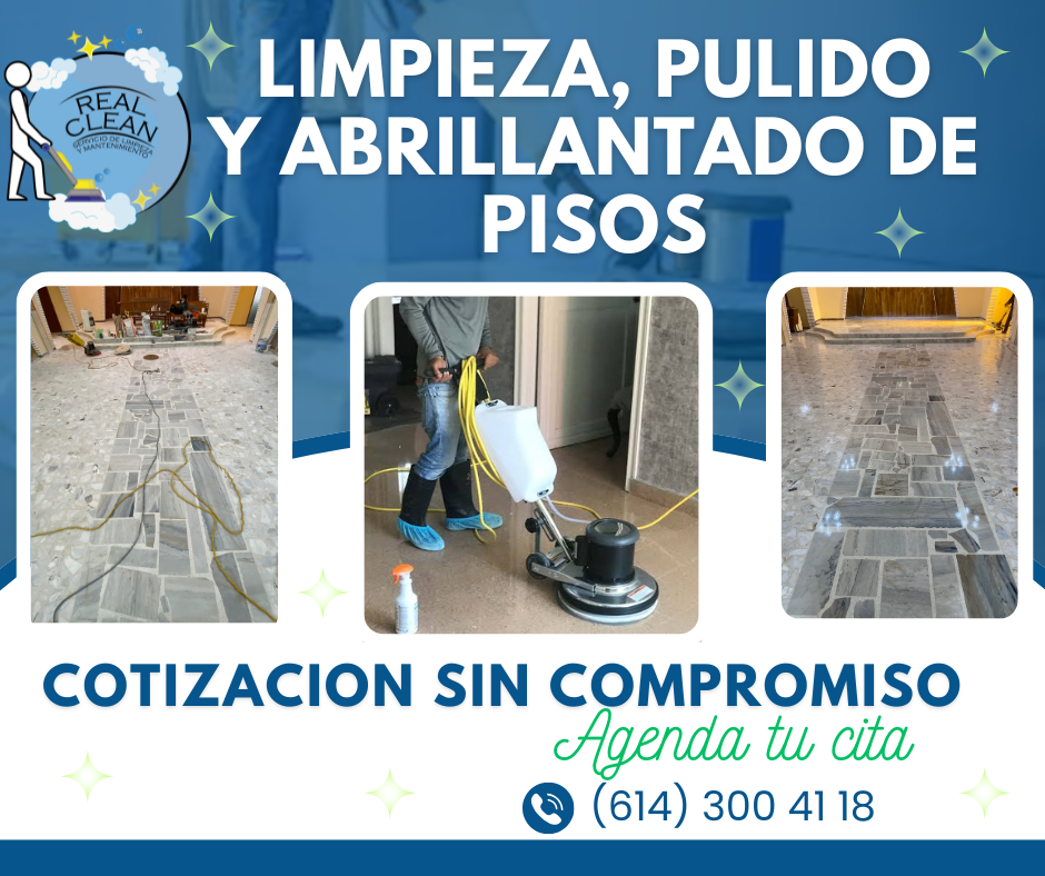 Pulido de pisos (todo tipo de piso)