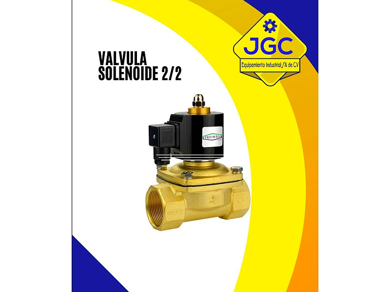 Válvula Solenoide 2/2''