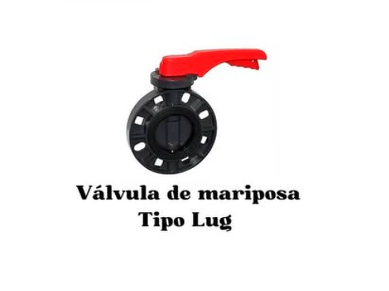 Válvula de mariposa en PVC