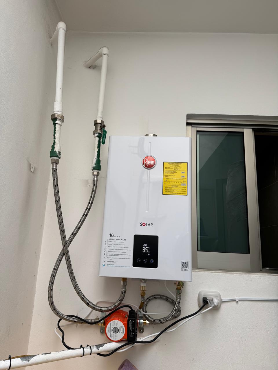 Instalación de calentadores solares