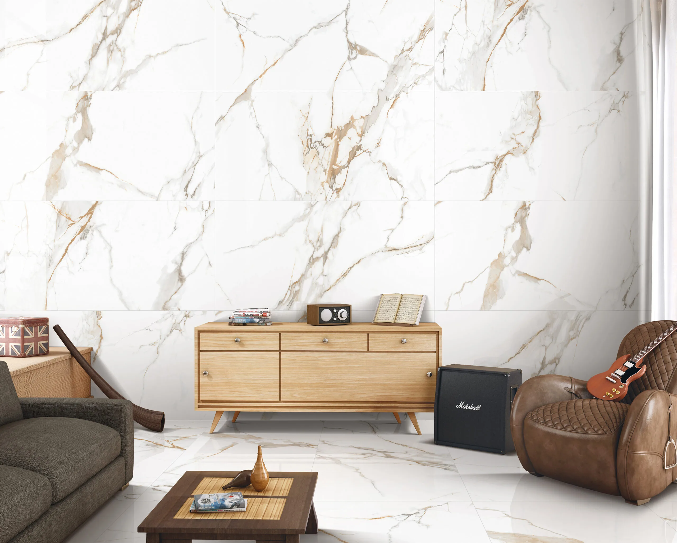 60X120 CARRARA GOLD PULIDO