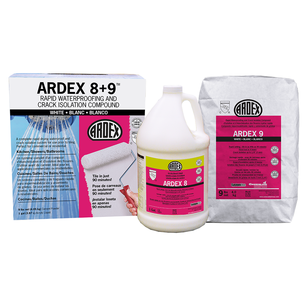 Impermeabilizante 8 + 9 P/ áreas húmedas