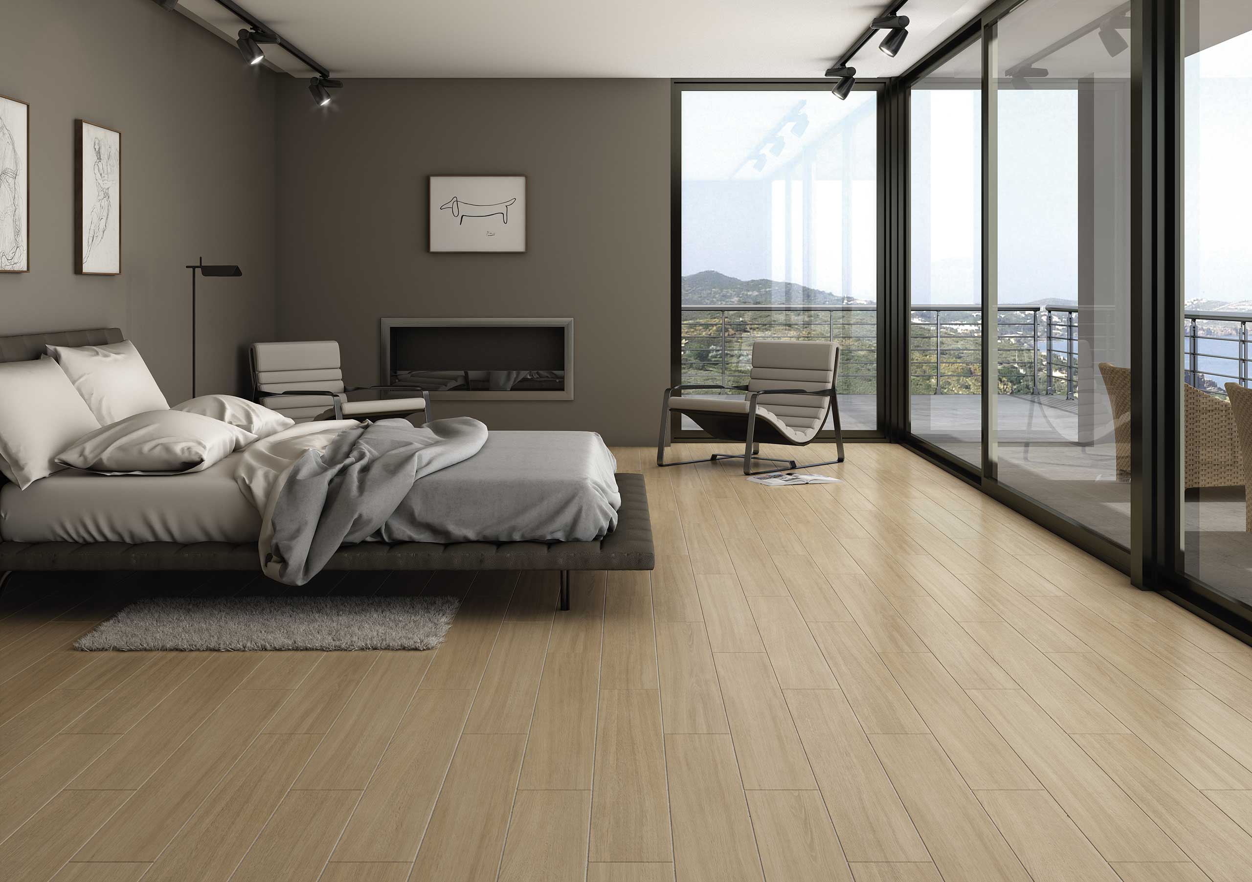 19.3x119 Madera Novus natural