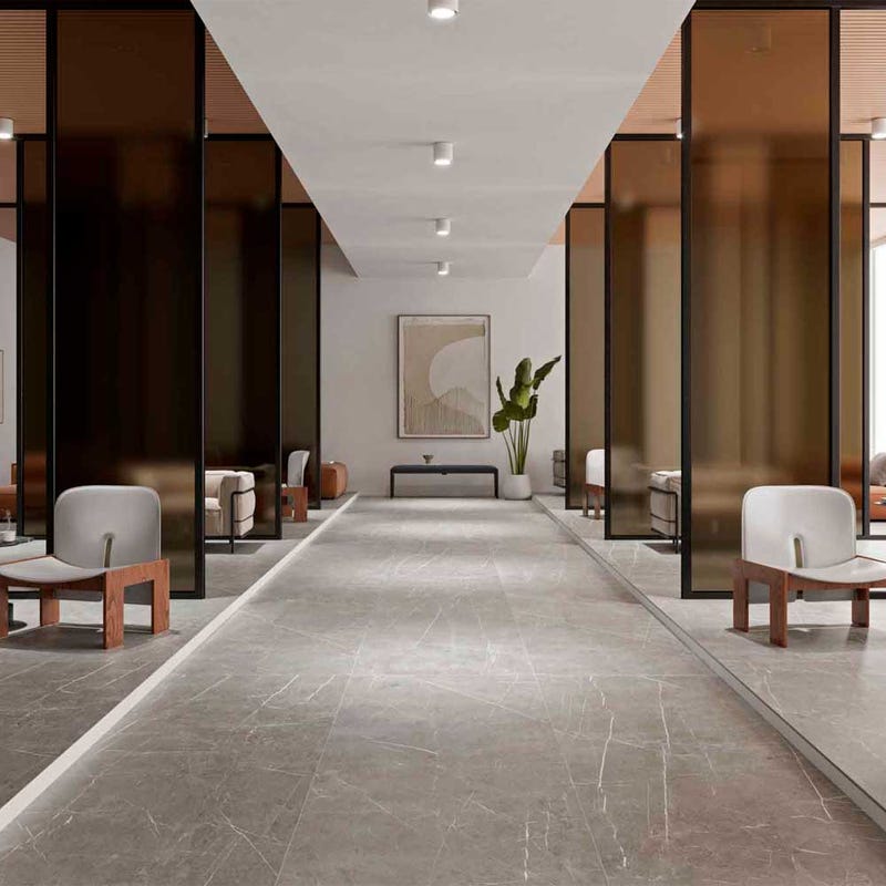 79.3X159.3 Triana Slab FD Silver Rectificado