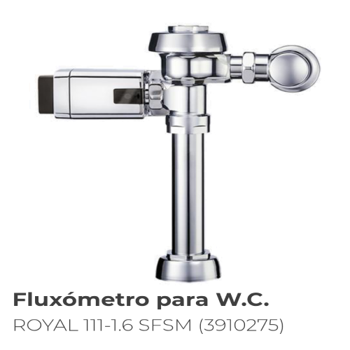 Fluxómetro para W.C. modelo ROYAL