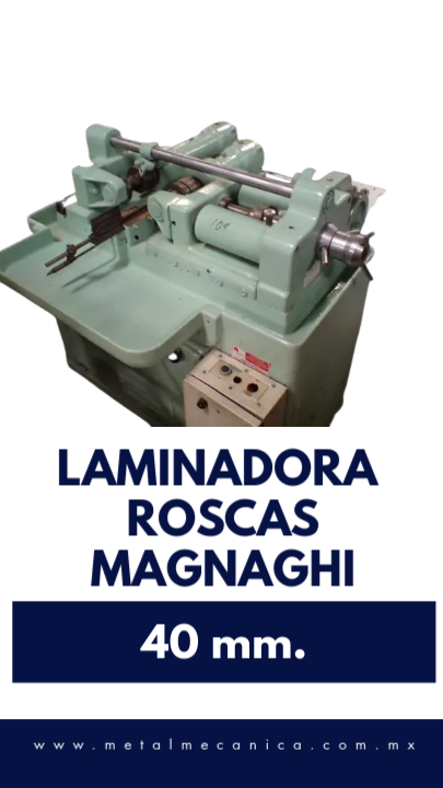 Laminadora De Roscas MAGNAGHI